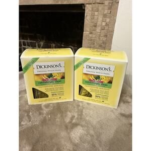 2 Dickinson's Original Witch Hazel Refreshingly Clean Cleansing Cloths 20ct